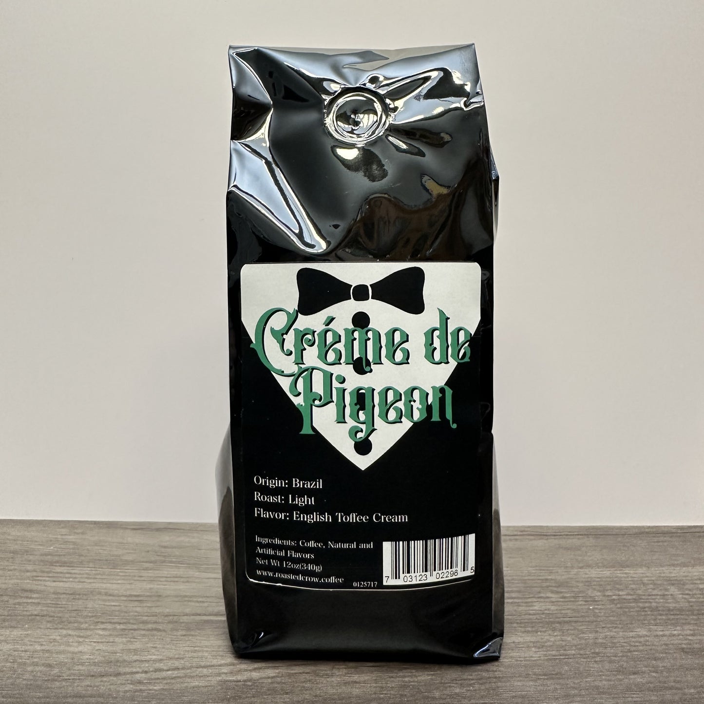 Creme de Pigeon whole bean coffee from The Roasted Crow