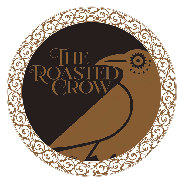 The Roasted Crow Coffee Logo