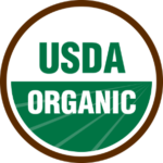 USDA Organic certification sticker